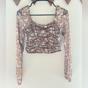 Altar’d State Crop Top Long Sleeve